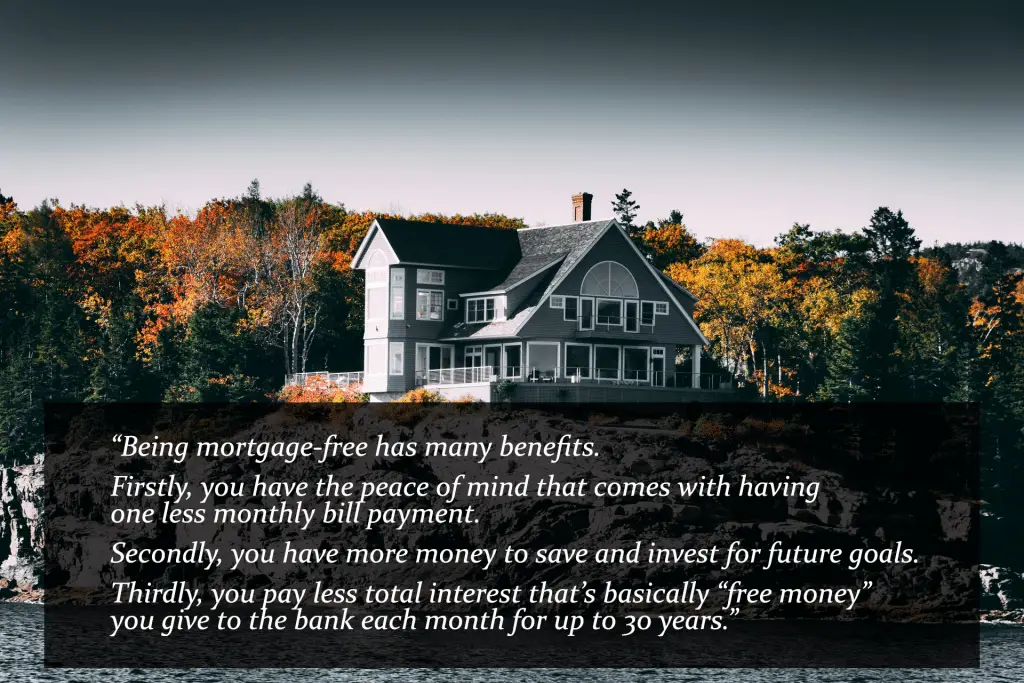 benefits of being mortgage free